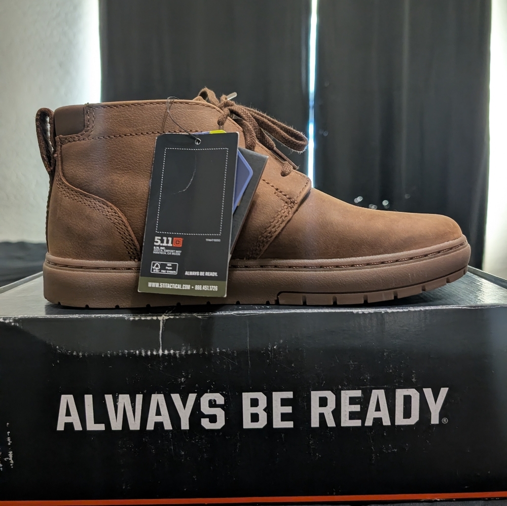 5.11 Tactical Men's Tan Chukka Boots